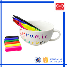 High temperature baking set packge promoting art painting ceramic markers